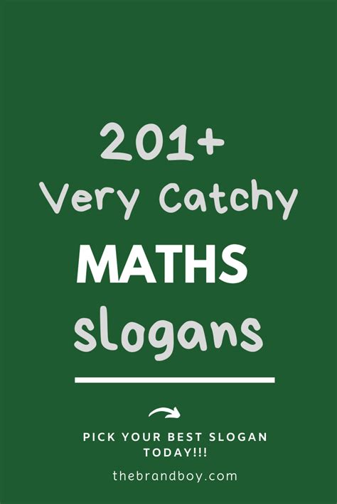 791 Best Math Slogans And Mottos Generator Guide Business