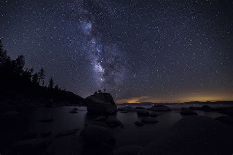 Lake Tahoe Milky Way Tiki Mike Flickr
