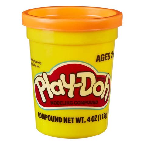 Play Doh Single Can Neon Orange Play Doh