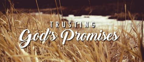 Trusting Gods Promises Philippine Bible Society