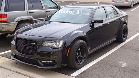 Hellcat Powered Chrysler 300 Srt With Dodge Demon Drag Radials Spied