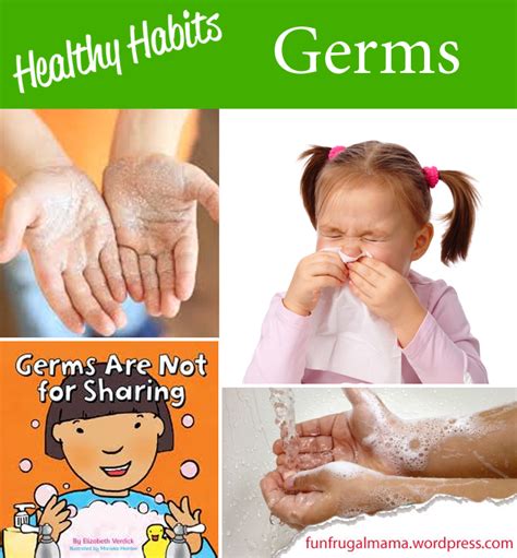 Ad Germs Germ Pre School Healthy Habits Frugal Children Kids