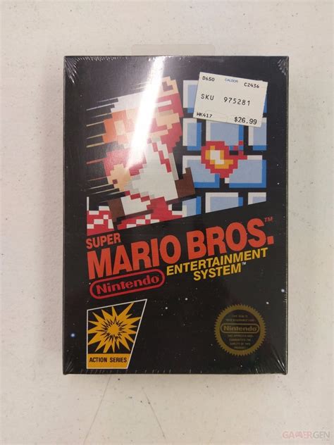 Super Mario Bros Un Joueur A Acheté Une Version Nes Mint Dans Les 25