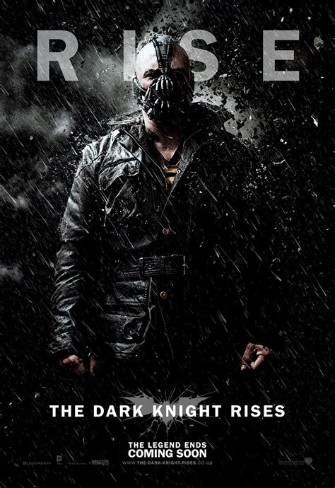 Six The Dark Knight Rises Character Posters Filmofilia