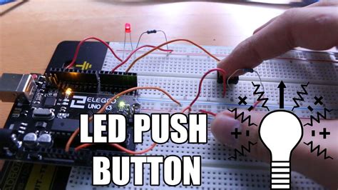 Arduino Led Push Button Project Youtube