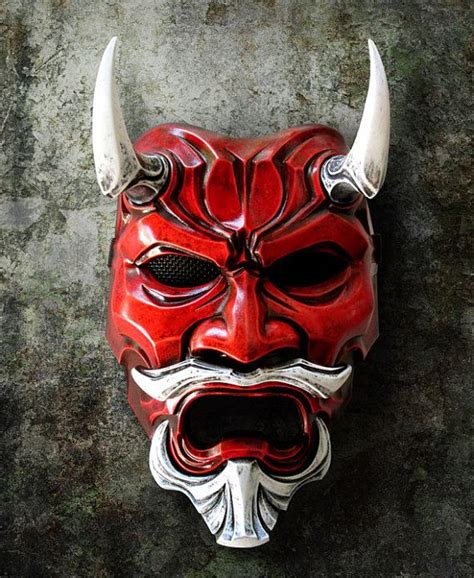 Uncle Oni Mask 318 Japanese Noh Style Fiberglass Art Mask Costume