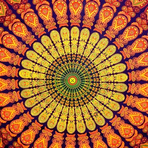 Hippie Tapestries Mandala Tapestries Queen Boho Tapestries Wall