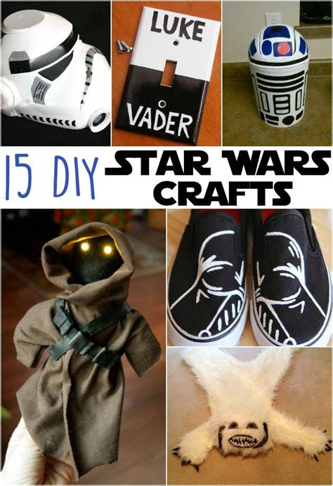 15 Awesome Diy Star Wars Crafts The Craftiest Couple Star Wars Diy