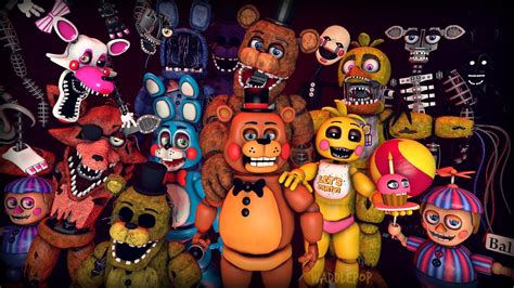 Fnaf 2 Generations Fnaf Speedart Sfm Youtube