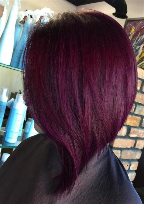 20 Dark Burgundy Purple Hair Color Fashionblog
