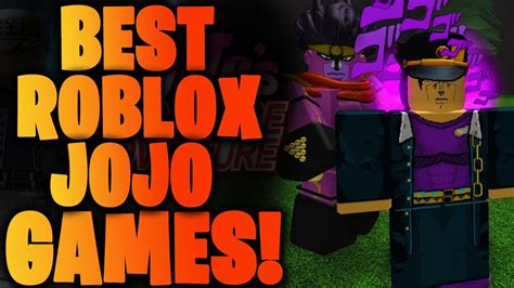 The Best Roblox Jojo Games Youtube