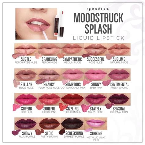 Splash Lipstick Collection In 2020 Younique Splash Liquid Lipstick