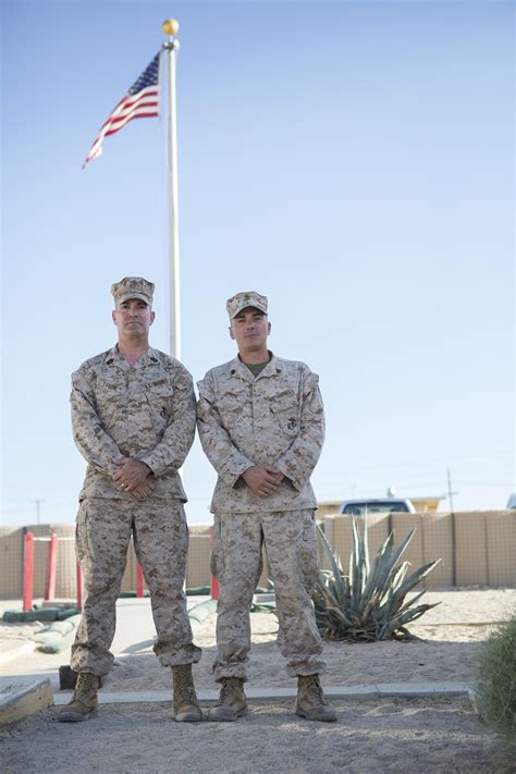 Father And Son Serve Together