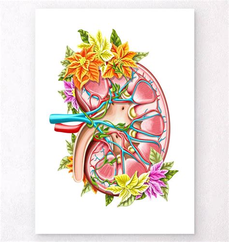 Kidney And Liver Anatomy Art Codex Anatomicus