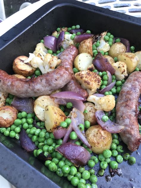 Instead of italian sausage i used pepper jack turkey sausage that i chopped. Easy Sausage & New Potato Tray Bake - Easy Peasy Lemon Squeezy
