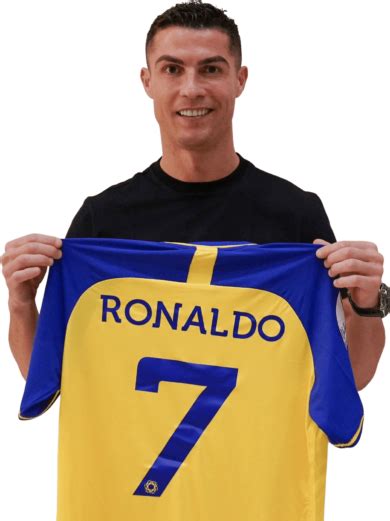 Cristiano Ronaldo Al Nassr Football Render Footyrenders
