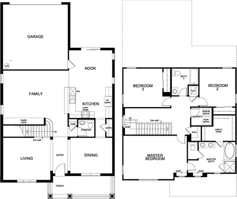 Kb Homes 2004 Floor Plan Floorplansclick