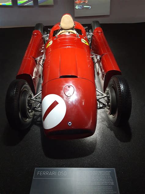 Ferrari D50 Juan Manuel Fangio Drove It To The 1956 World