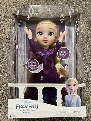 New Disney Frozen Into The Unknown Elsa Singing Doll EBay