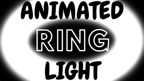 Screen Ring Light Animated Full Screen Lighting 1 Hour Youtube