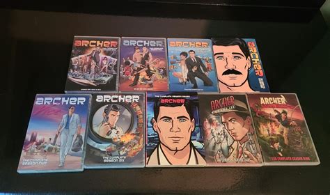 Archer Seasons Dvd Ebay