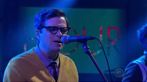 Watch Weezer Perform Happy Hour On The Late Show With Stephen