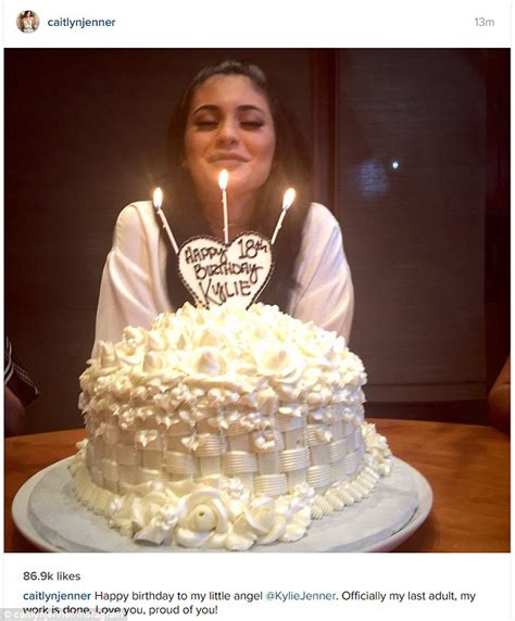 Kylie Jenner Marks Her 18th Birthday By Sharing A Cheeky Photograph