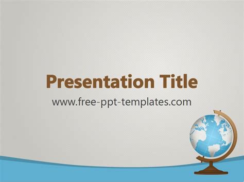 Ppt Of Geographyppt Wps Free Templates