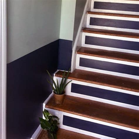 Top 70 Best Painted Stairs Ideas Staircase Designs