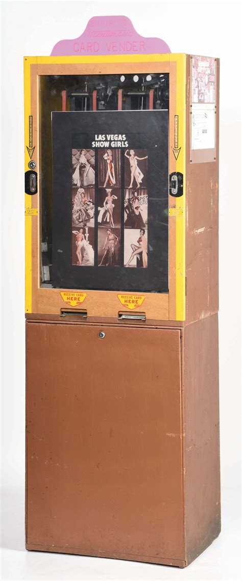 Lot Detail Exhibit Supply Vacuumatic Card Vending Machine