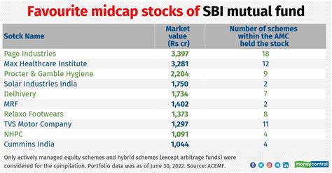 Mid Cap Mania Stocks That The Largest Mutual Fund Houses Love To Hold