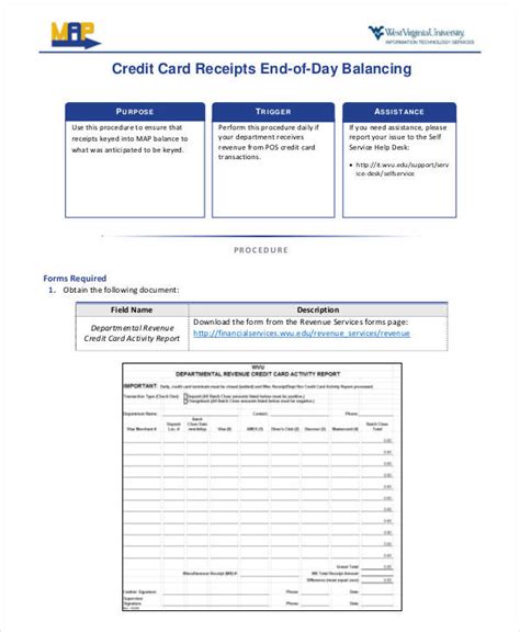 This order form template enables you to list products or services and collect credit card payment information. FREE 8+ Credit Card Receipt Templates in PDF