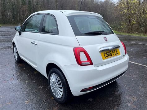 Used 2016 Fiat 500 8v Pop For Sale U2373 Rhondda Motor Company