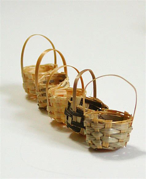 Miniature Basket Wicker Basket Natural Bulk 23 Packs Tiny Etsy