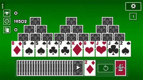Tri Peaks Solitaire Online Free Card Game For Android And Ios