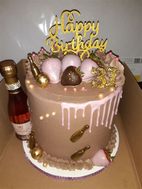 31st Birthday Cake Choclate Cake Buttercream Birthday Cake Cake