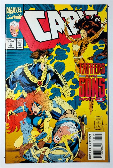 Cable 8 Nm 1994 Comic Books Modern Age Marvel Cable Superhero Hipcomic