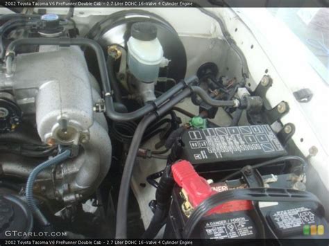 27 Liter Dohc 16 Valve 4 Cylinder Engine For The 2002 Toyota Tacoma