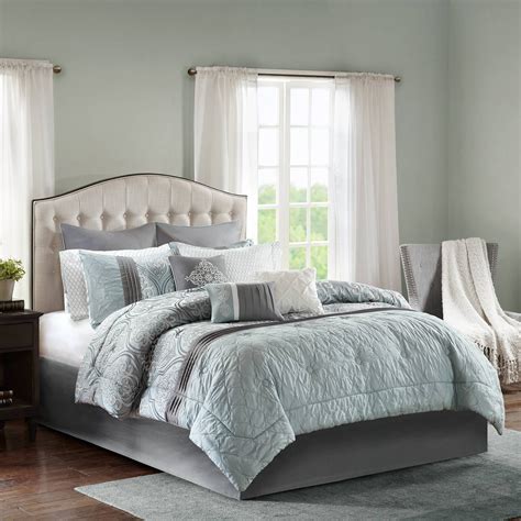 Better Homes And Gardens Queen Jacquard Comforter Set 11 Piece Walmart
