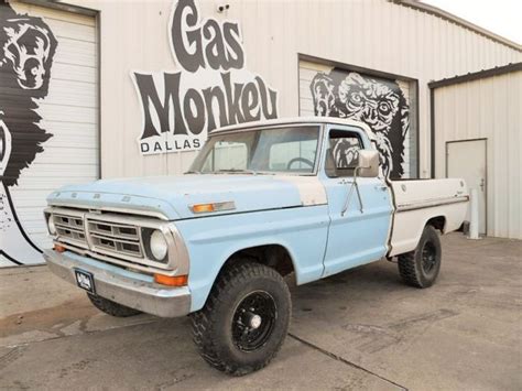 1972 Ford F100 4x4 Swb Project Offered With No Reserve By Gas