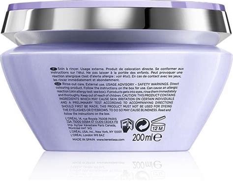 Kérastase Blond Absolu Masque Ultra Violet Hair Mask To Neutralize