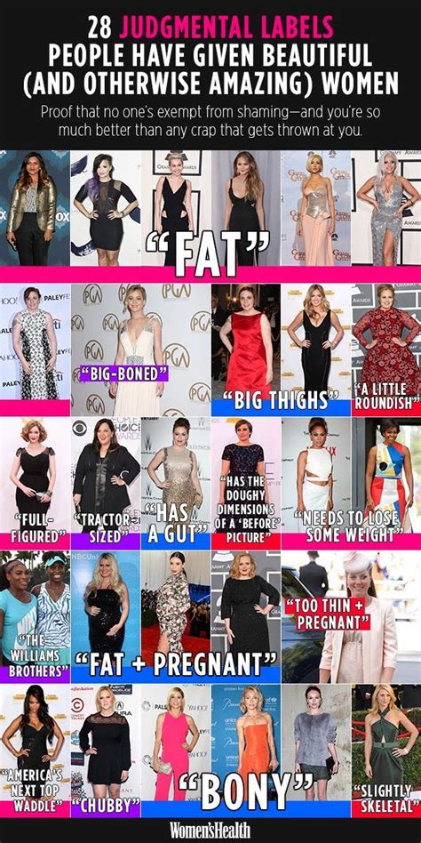 28 Times Celebs Have Been Body Shamed Womens Health Magazine Body Shaming Health Magazine
