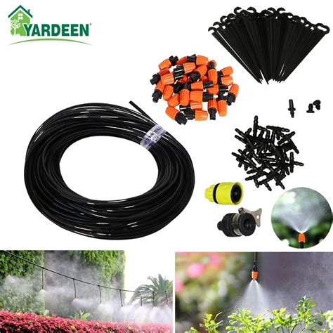 25m Automatic Micro Drip Irrigation System Garden Irrigation Spray