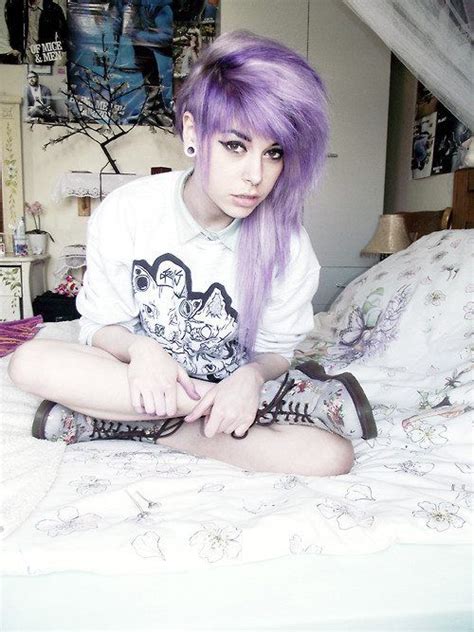 Light Purple Scene Hair