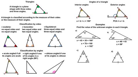 Classifying Triangles By Angles And Sides Youtube