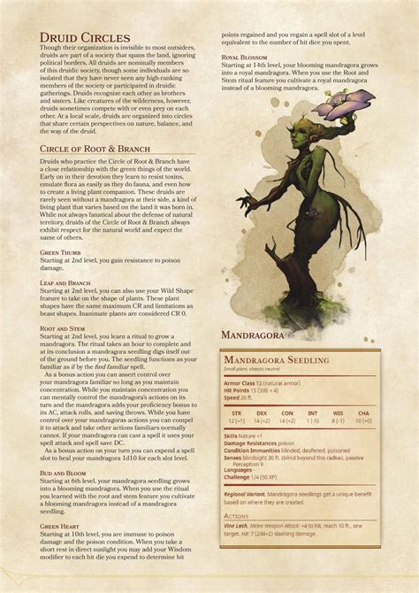 Blight Dnd 5E