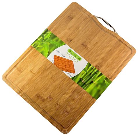 Extra Large Thick Bamboo Cutting Board Chef Essential