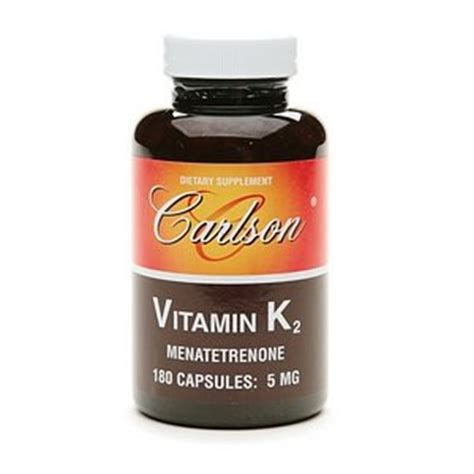 Vitamin k2 is one such vitamin. Amazon.com: Carlson Vitamin K2, Menatetrenone 5mg ...