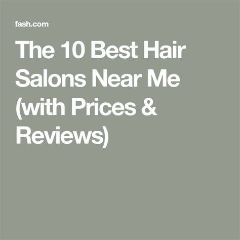Best Hair Salon For Men Near Me Beauty And Health