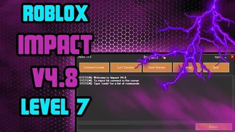 New Roblox Exploit Impact │working│level 7 Lua C Executor 100
